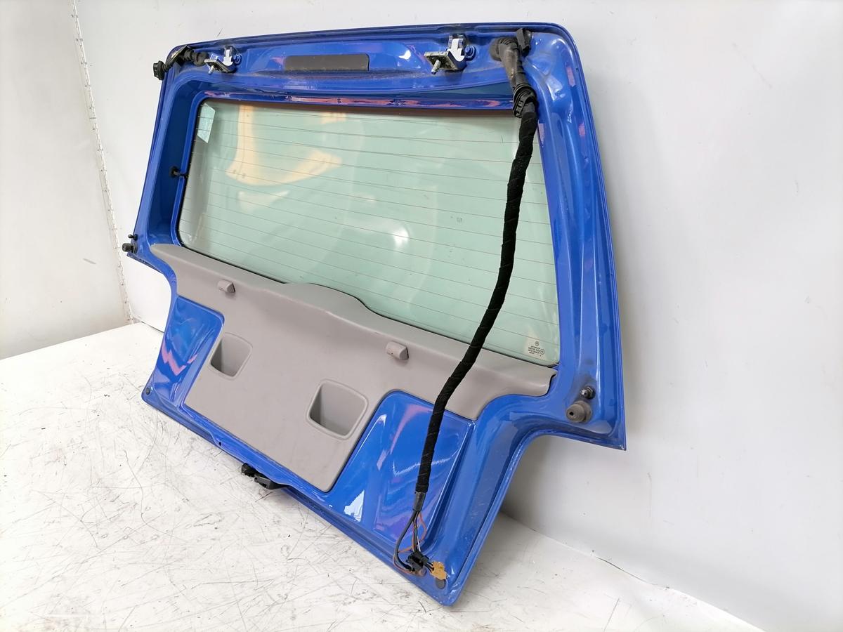 VW Lupo original Heckklappe mit Heckscheibe LW5Z Jazz Blue Bj.2000